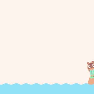 Animal Crossing computer wallpaper