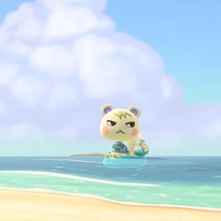 Animal Crossing computer wallpaper