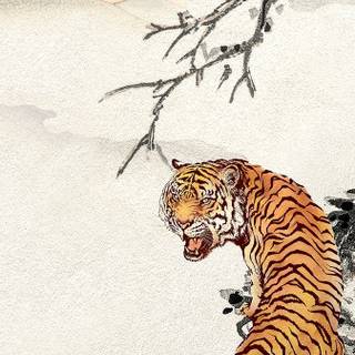 Asian art iPhone wallpaper