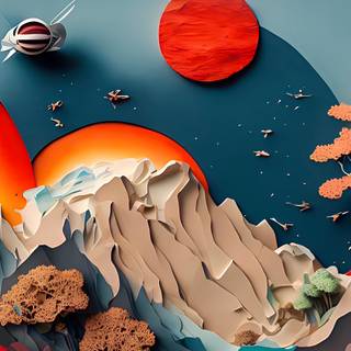 Asian art iPhone wallpaper