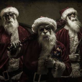 HD scary Christmas desktop wallpaper