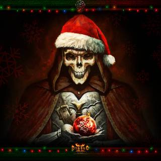 HD scary Christmas desktop wallpaper