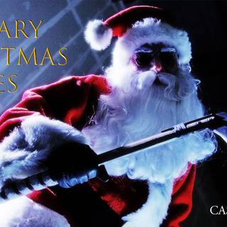 HD scary Christmas desktop wallpaper