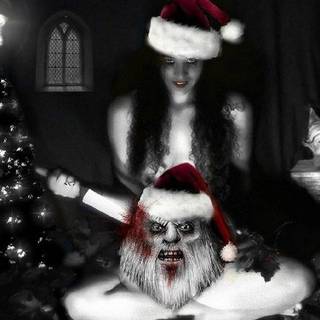 HD scary Christmas desktop wallpaper