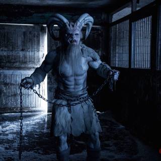 HD scary Christmas desktop wallpaper