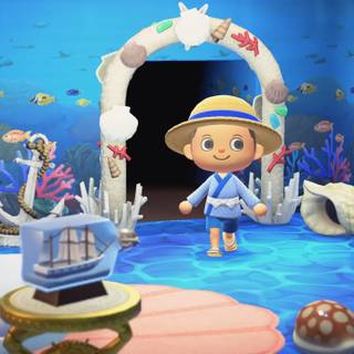 Animal Crossing computer wallpaper