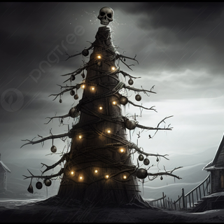 HD scary Christmas desktop wallpaper