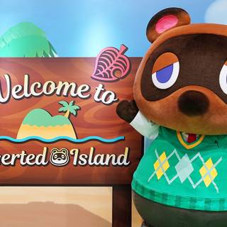 Animal Crossing computer wallpaper