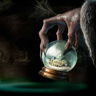 HD scary Christmas desktop wallpaper