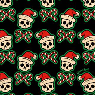 Spooky Christmas wallpaper