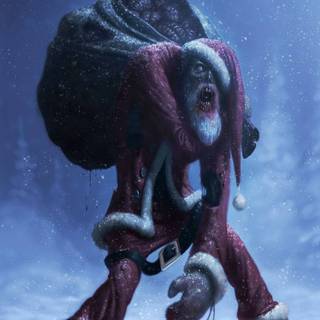 Spooky Christmas wallpaper