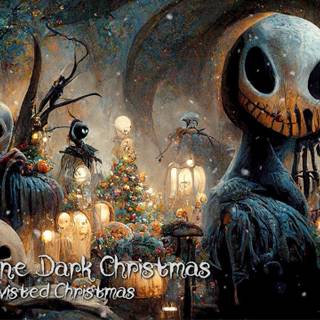 HD scary Christmas desktop wallpaper