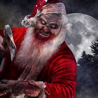 HD scary Christmas desktop wallpaper