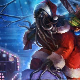 HD scary Christmas desktop wallpaper