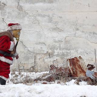 HD scary Christmas desktop wallpaper