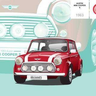 1963 Mini Cooper wallpaper