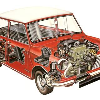 1963 Mini Cooper wallpaper