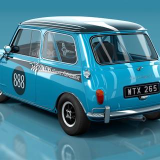 1963 Mini Cooper wallpaper