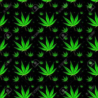 Weed leaves wallpaper