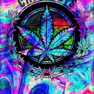 Weed leaves wallpaper