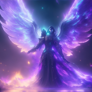 Angel drawing wallpaper