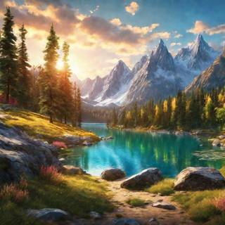 Ultra realistic wallpaper