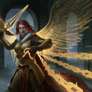 Angel drawing wallpaper