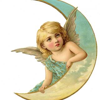 Angel drawing wallpaper