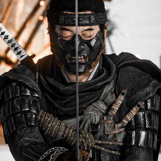 Jin Sakai iPhone wallpaper