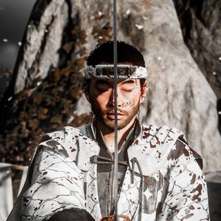 Jin Sakai iPhone wallpaper