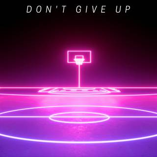 Purple neon desktop wallpaper