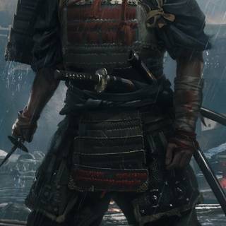 Jin Sakai iPhone wallpaper