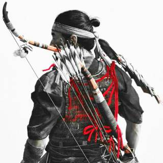 Jin Sakai iPhone wallpaper