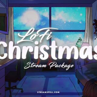 Lofi Xmas wallpaper
