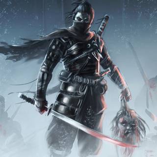 Jin Sakai iPhone wallpaper