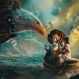 Lord Garuda wallpaper