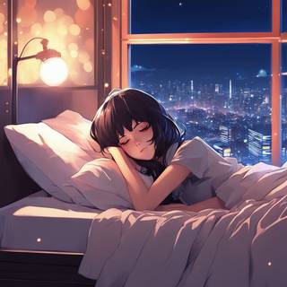 Anime kid sleeping wallpaper