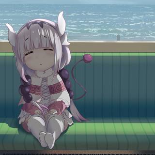 Sleeping 4k anime wallpaper