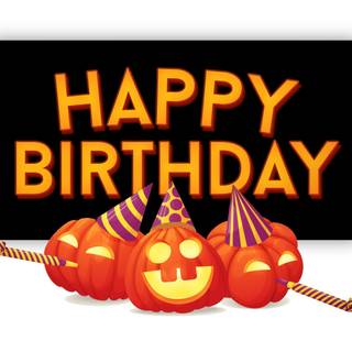 Halloween birthday wallpaper