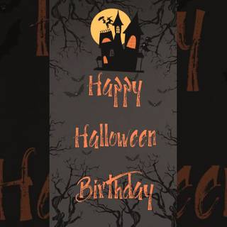 Halloween birthday wallpaper