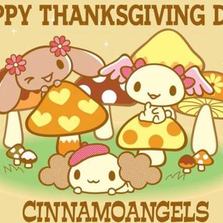 Thanksgiving Cinnamoroll wallpaper
