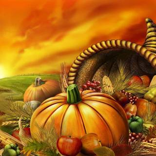 Harvest Thanksgiving wallpaper