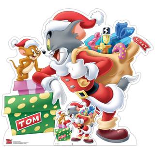 Tom and Jerry Christmas wallpaper