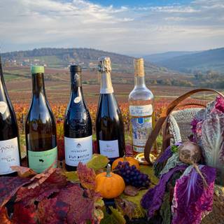 Thanksgiving wine wallpaper