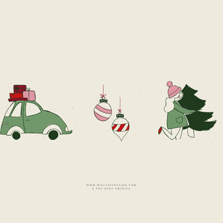 Children Christmas wallpaper