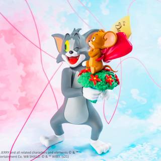 Tom and Jerry Christmas wallpaper