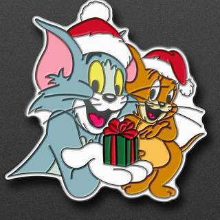 Tom and Jerry Christmas wallpaper