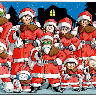 Dragon Ball Z Christmas wallpaper