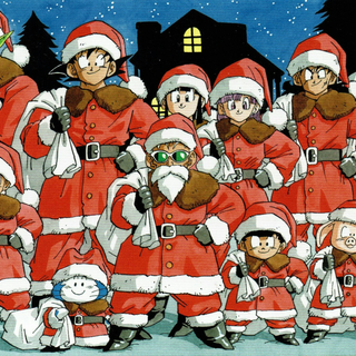 Dragon Ball Z Christmas wallpaper