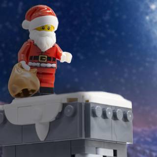 Christmas Lego wallpaper